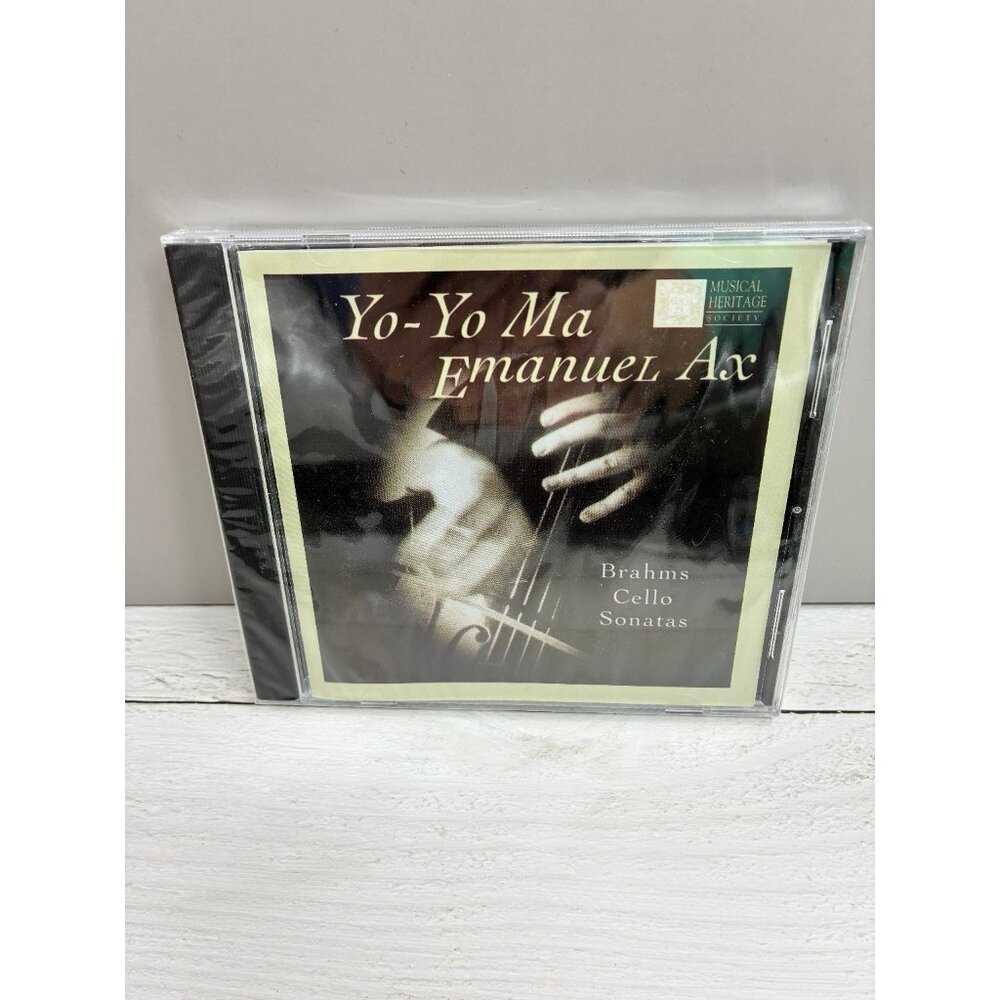 Yo-Yo Ma Emanuel Ax Brahms Cello Sonatas CD 2000 Classical Musical Heritage